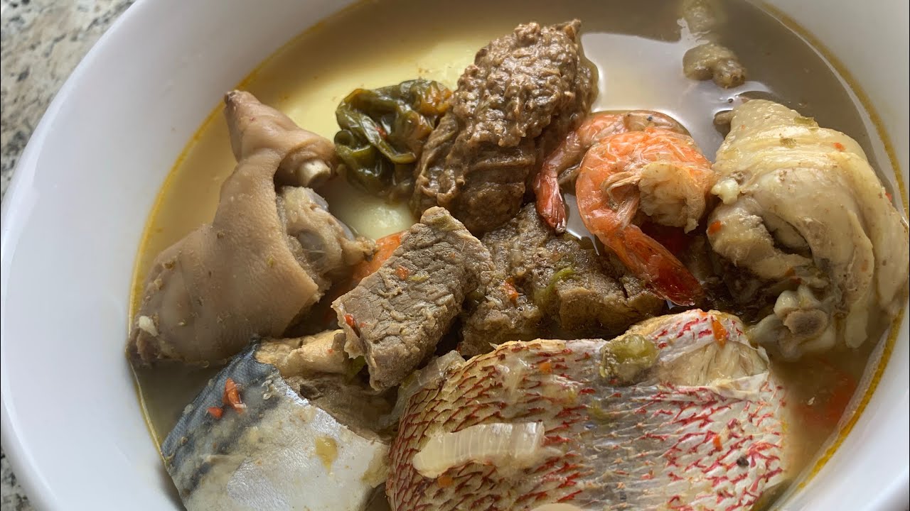 How to make Liberian Fufu and Soup | African food |