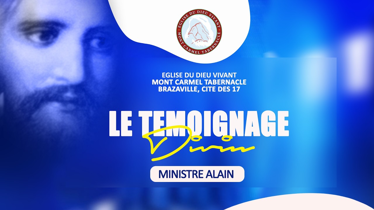 18-01-2026  | LE TEMOIGNAGE DIVIN |Min Alain NDOKI