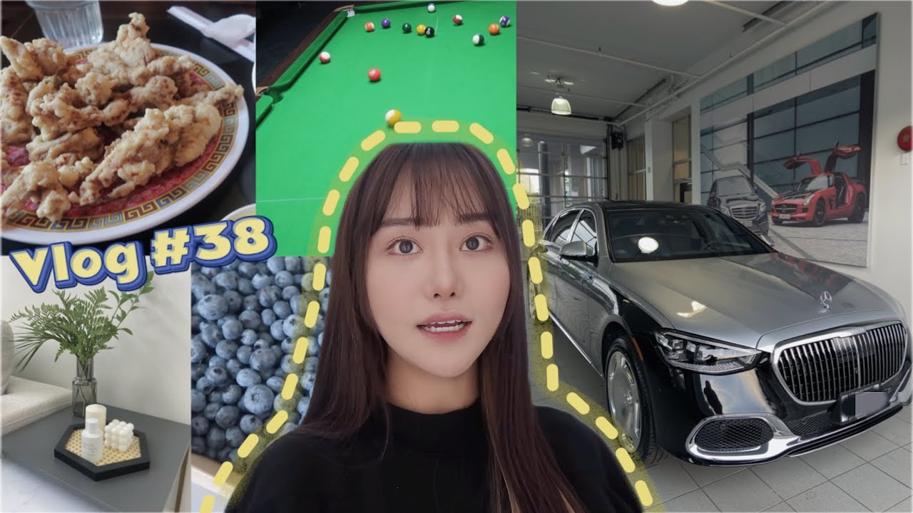 【Vlog #38】回温快乐生活～喜提新车！大温第一台S迈巴赫🚗 好物开箱 | 家居好物分享 | 园艺 | 爱上台球