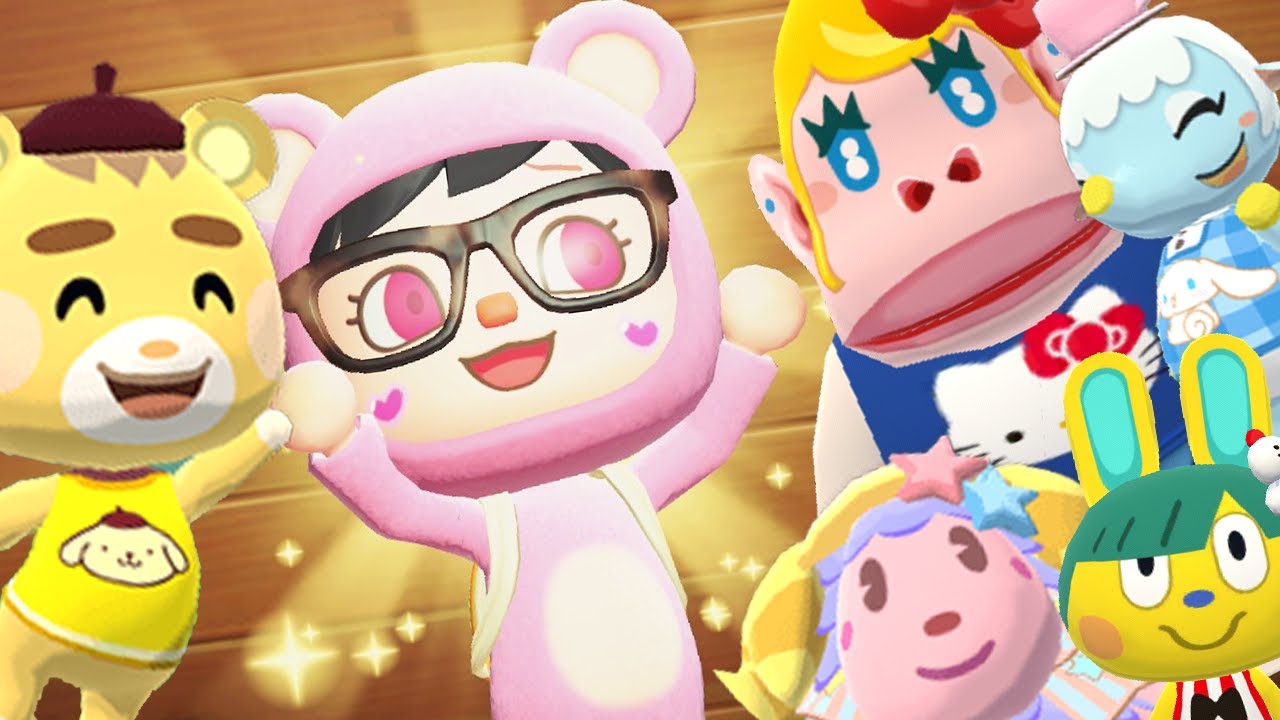 SIX NEW VILLAGERS ARRIVE (Sanrio villagers review) | Animal Crossing