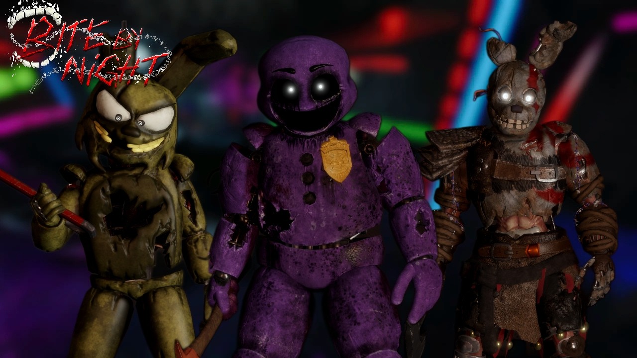 WINNING WITH EVERY 'SPRINGTRAP' SKIN! | Roblox Bite by Night