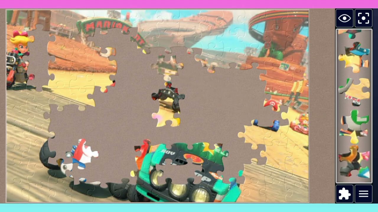 Mario vs Luigi Went INSANE on This Track 😱🏎️🏁🧩💝#jigsawpuzzle #puzzlecraftsstudio 