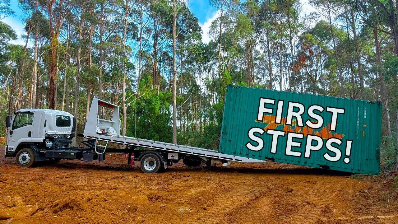 FIRST Steps To Creating Our Offgrid Forest Escape!