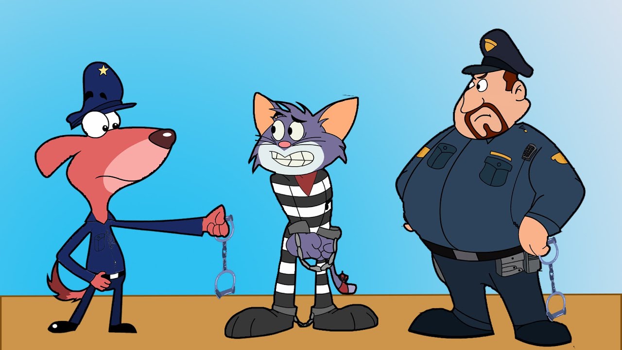Cat & Keet Raps Rat A Tat - Don Police & Thief - Funny cartoon world Shows For Kids Chotoonz TV