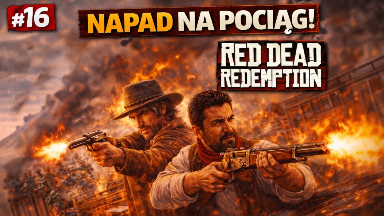 Pociąg w Ogniu 💥 | RED DEAD REDEMPTION PL [#16]