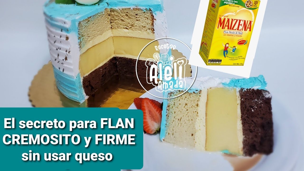 FLAN NAPOLITANO CREMOSO Y FIRME IDEAL PARA RELLENO DE PASTELES Y VENTA + TIPS PARA FLAN PERFECTO