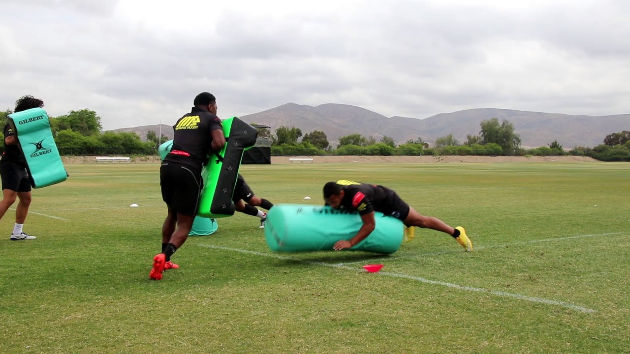 Improve Rugby - Tackle Bag Flip Clean