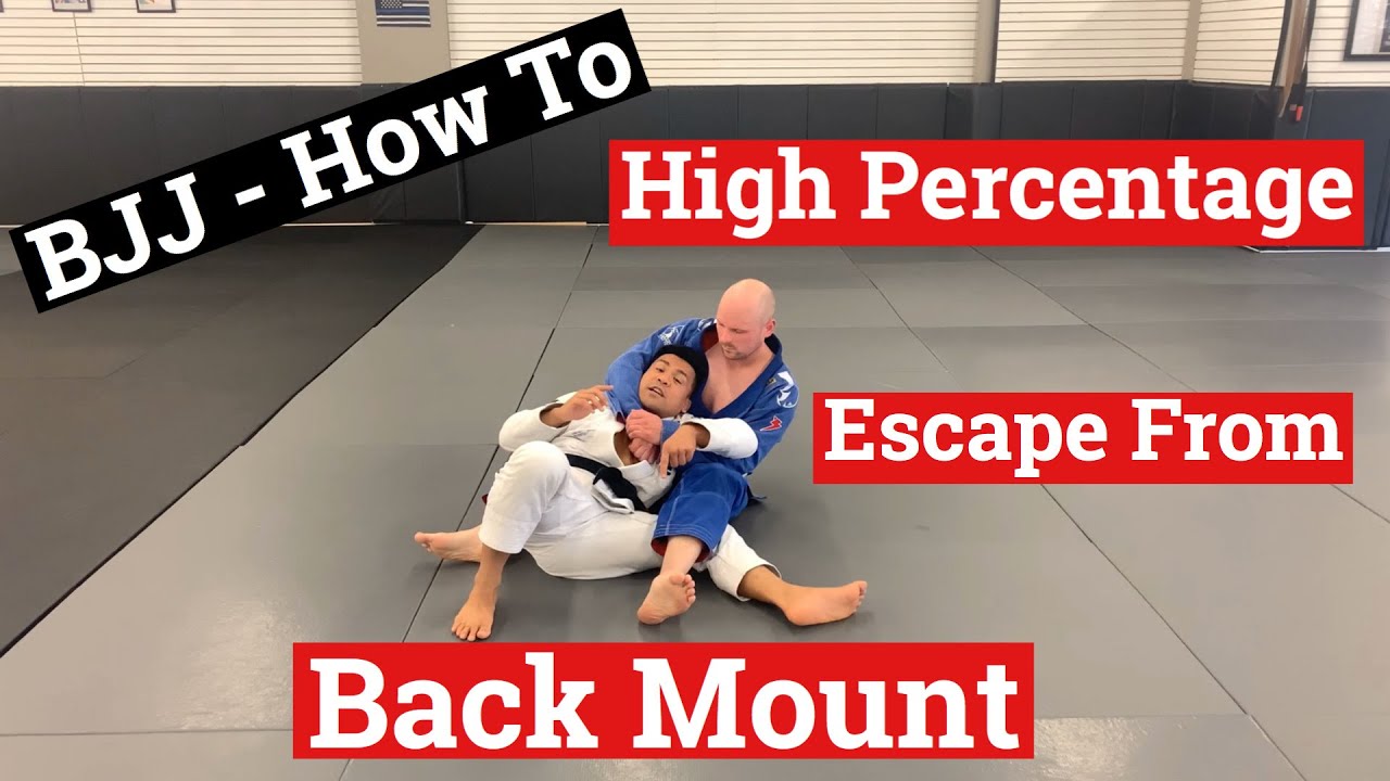 High Percentage Escape from Back Mount