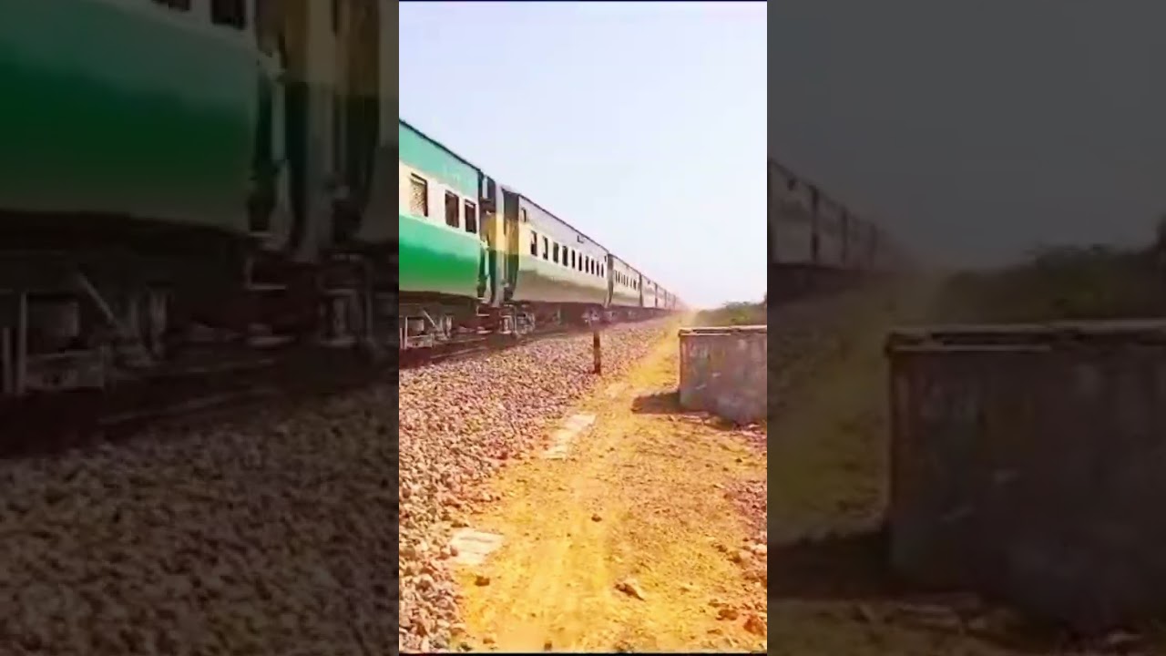 45Up Pakistan Express Fastest Action at buradabad