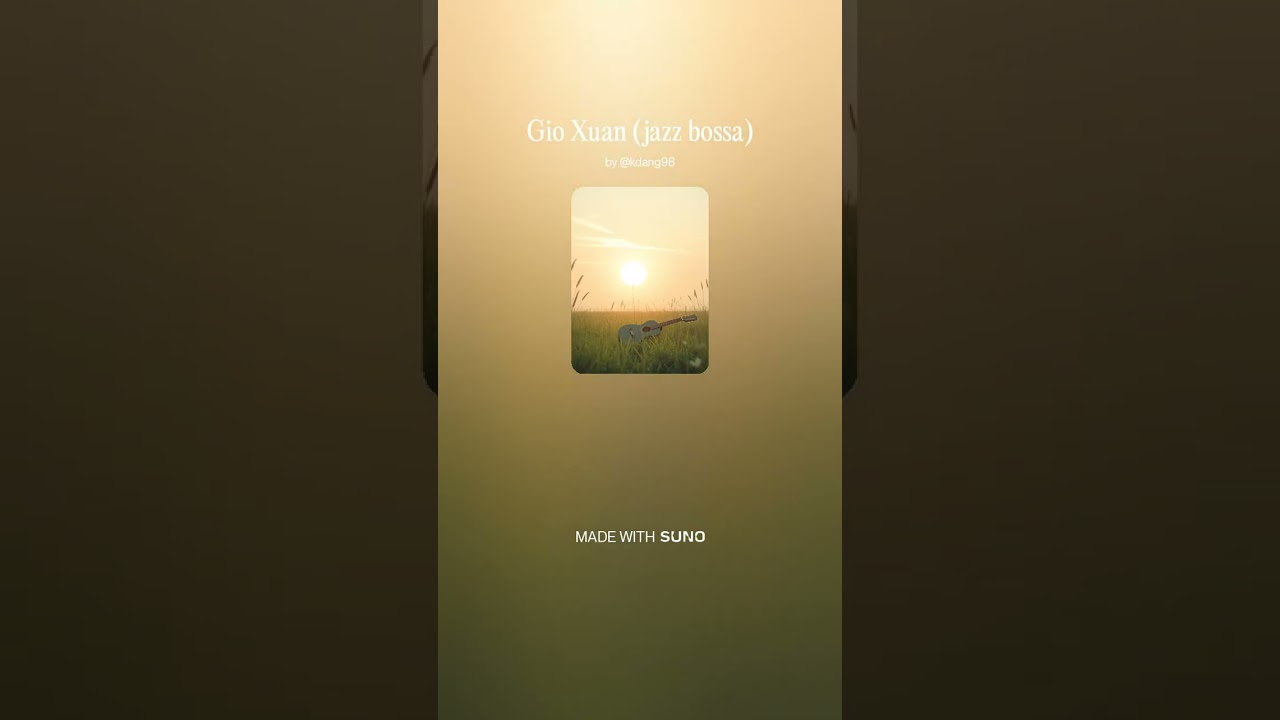 Gio Xuan (jazz bossa) AI Music #aimusic #aisongs #viralvideo #nhacviet #vietnamesemusic 