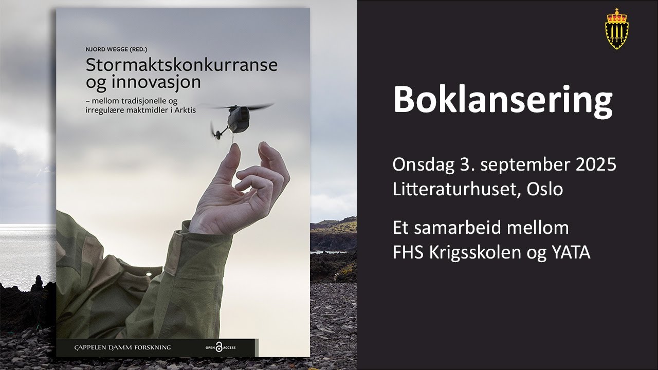Boklansering av Stormaktskonkurranse og innovasjon