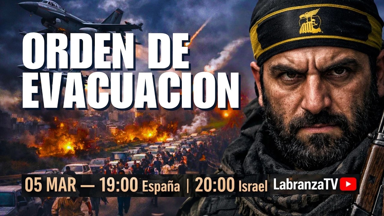 PANICO | ISRAEL EMITE UNA URGENTE ORDEN DE EVACUACION DE BEIRUT (LIBANO) #israel  @LabranzaTV