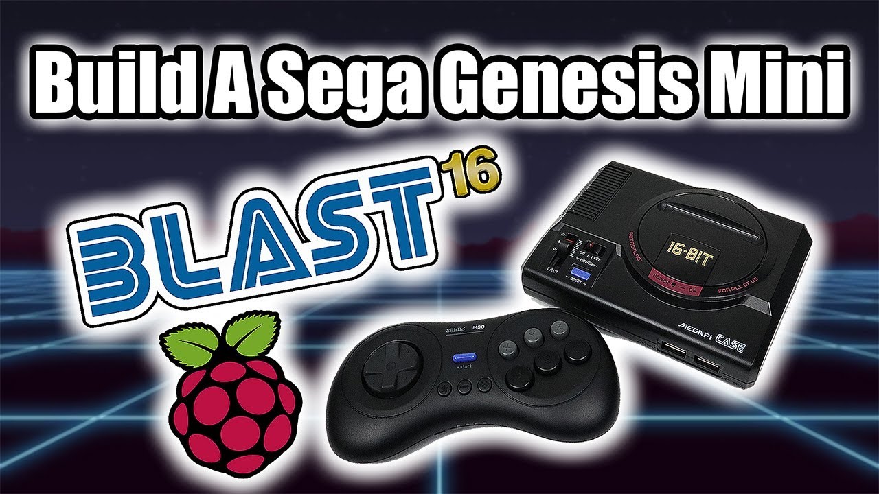 DIY Sega's Genesis Mini Blast 16 + Raspberry Pi = Ultimate Sega Mini Full Setup Guide