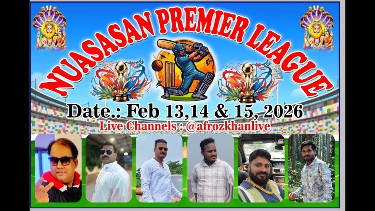 NUASASAN PREMIER LEAGUE SEASON 9 KANPUR PIPILI DAY-1