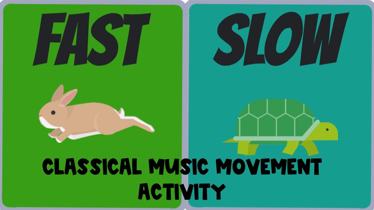 Fast and Slow Classical Music Movement Activity