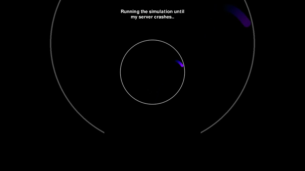 Ball bouncing simulation 