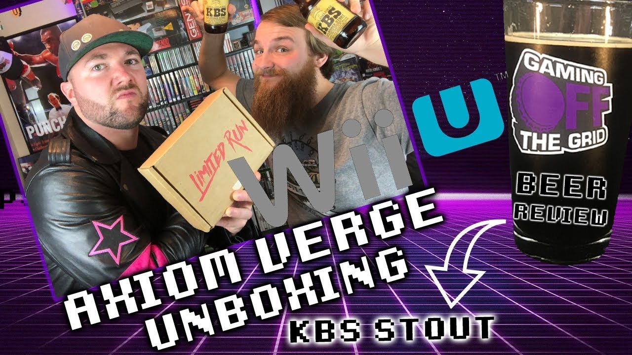 The Last Physical Release For The Wii U - Axiom Verge Unboxing | Gaming Off The Grid