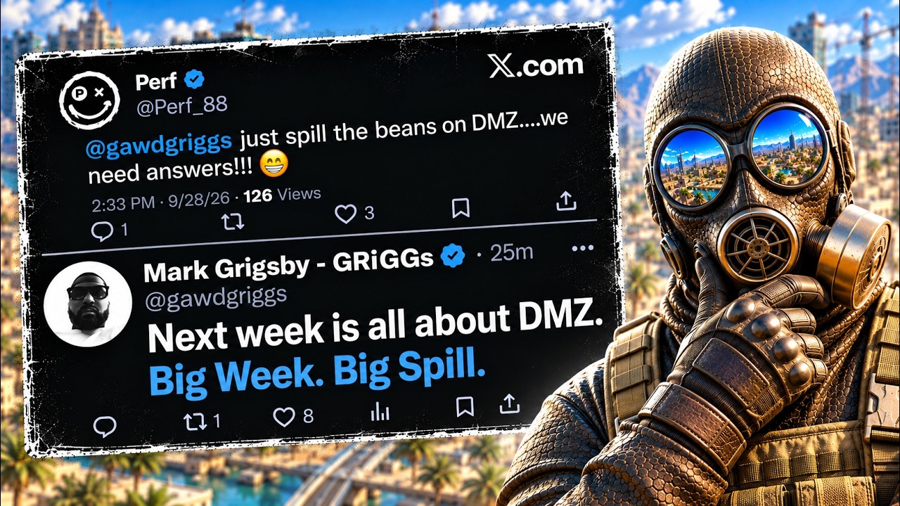LIVE DMZ 🔴 BIG News NEXT Week!