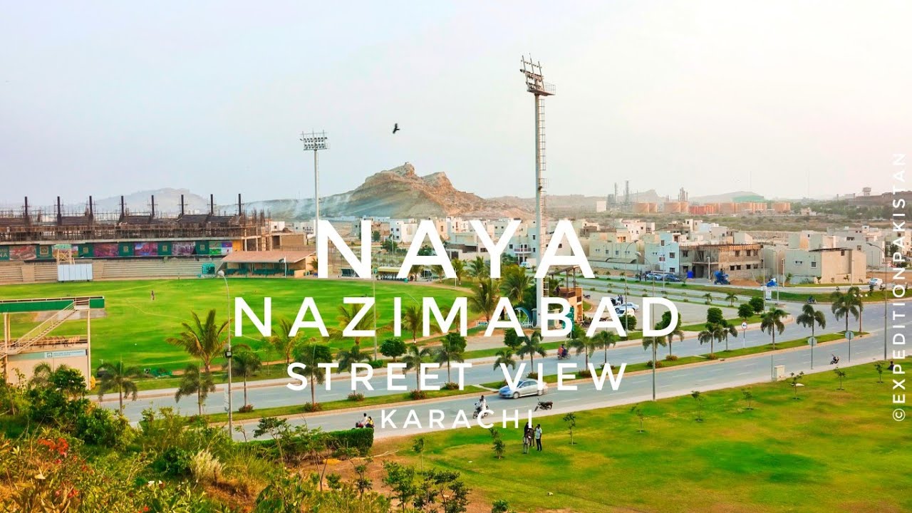 Naya Nazimabad Karachi Street View - Expedition Pakistan