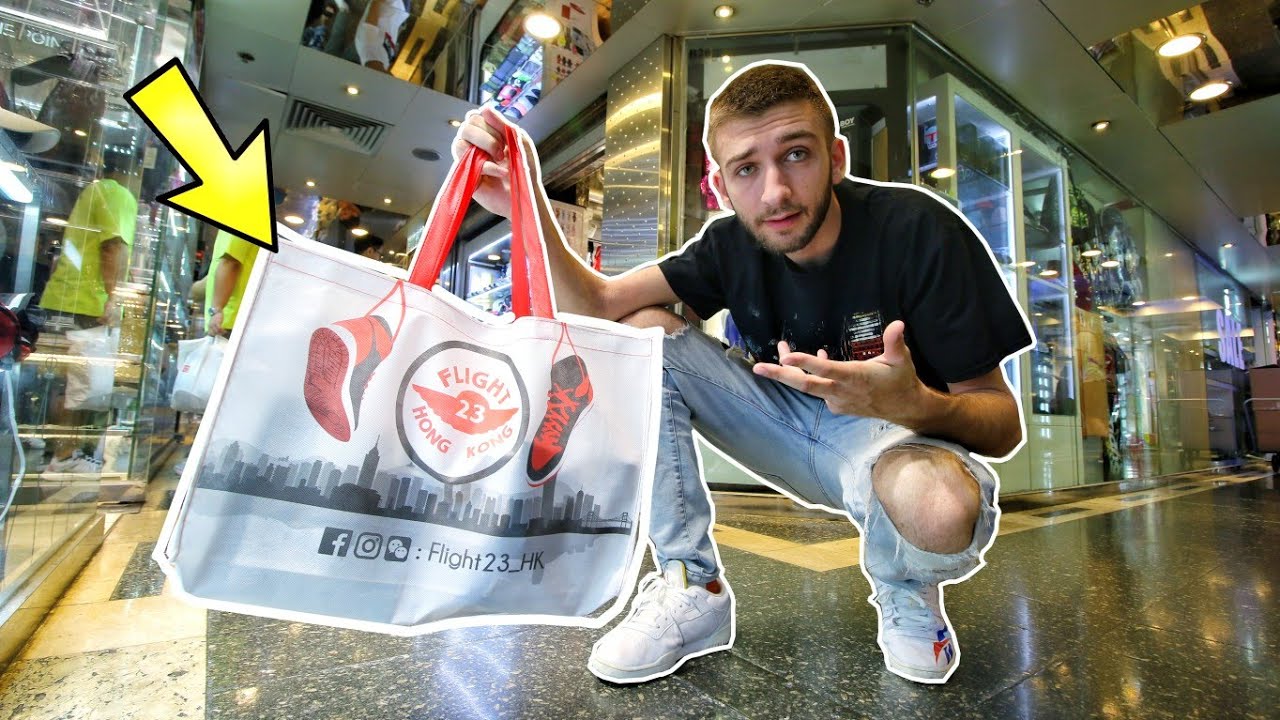 SHOPPING at BIGGEST SNEAKER STORE in HONG KONG! SO MANY SHOES!