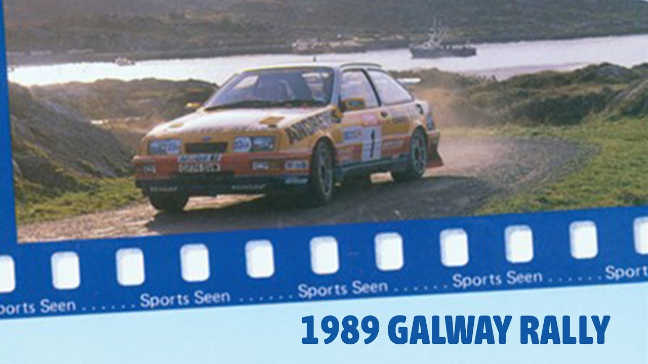 1989 Galway Rally | Austin McHale in the Ford Sierra RS Cosworth