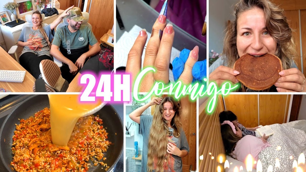 24H CONMIGO: Mejoramos el estudio ME HAGO LAS UÑAS DE TIPS recetas y pelucas ME SINCERO CON VOSOTRAS