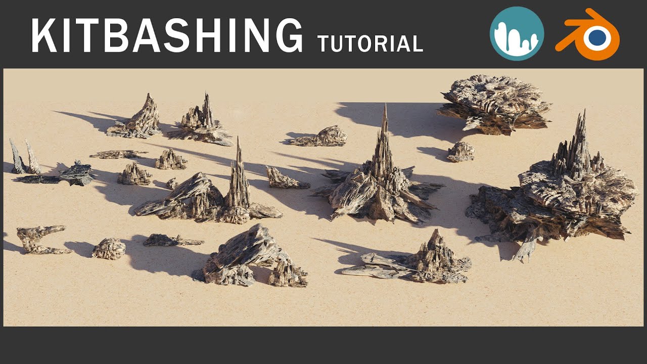 3D Coat and Blender for Concept Art | Kitbashing Tutorial