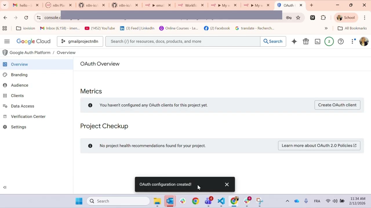How to Set Up Google Credentials in n8n|شرح إعداد Google Credentials في n8n وربط Gmail بسهولة