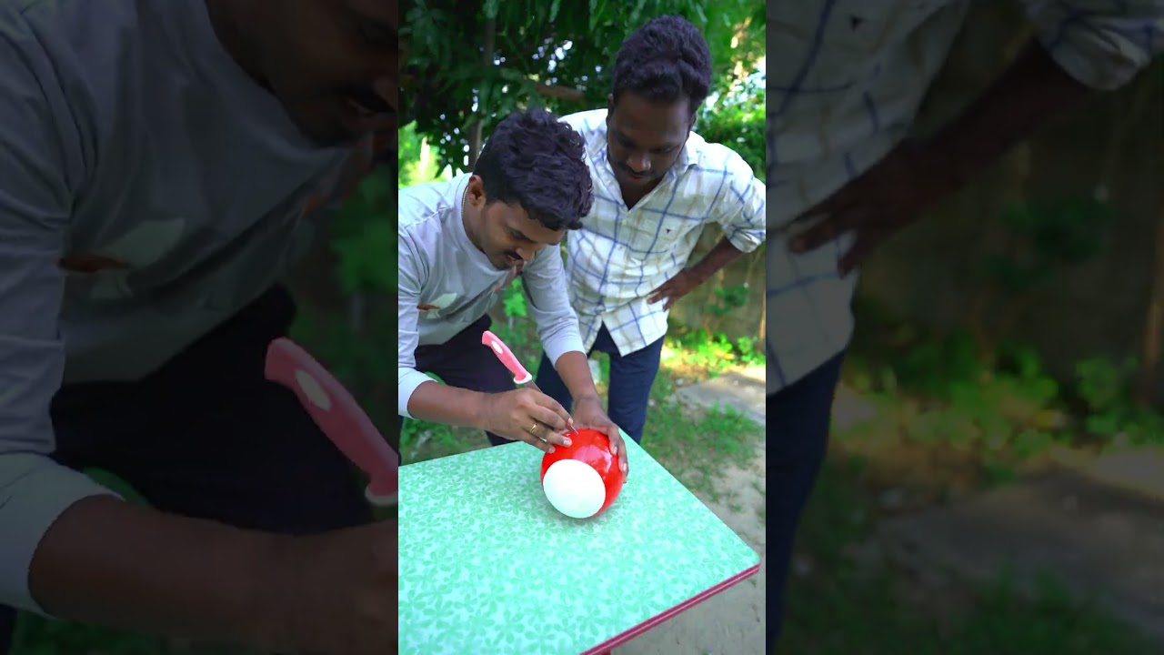 இதுல என்ன இருக்கு 2023🤔 What's Inside Fireball.?  #Shorts Creative Experiment