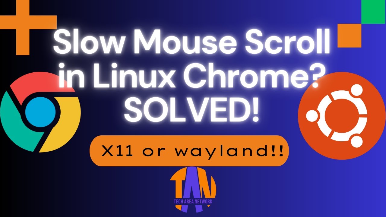 Исправление медленной прокрутки мышью в Chrome на Ubuntu (реальное решение!) | #techareanetwork