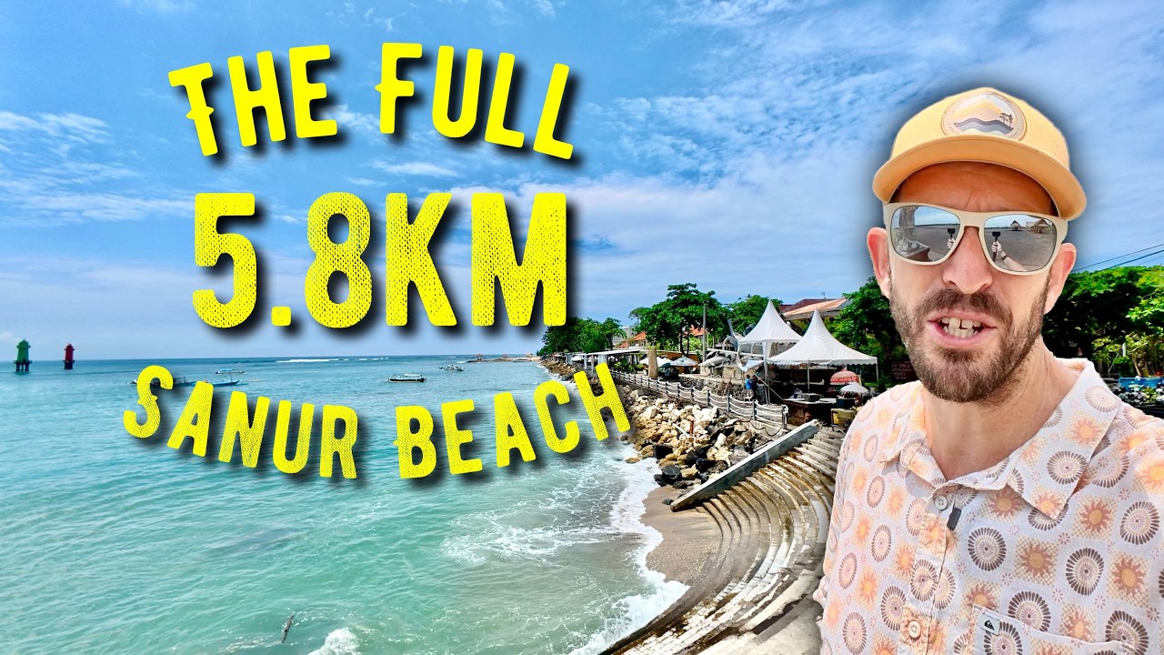 Sanur Stroll: Walking Sanur's Entire Beachfront Right Now