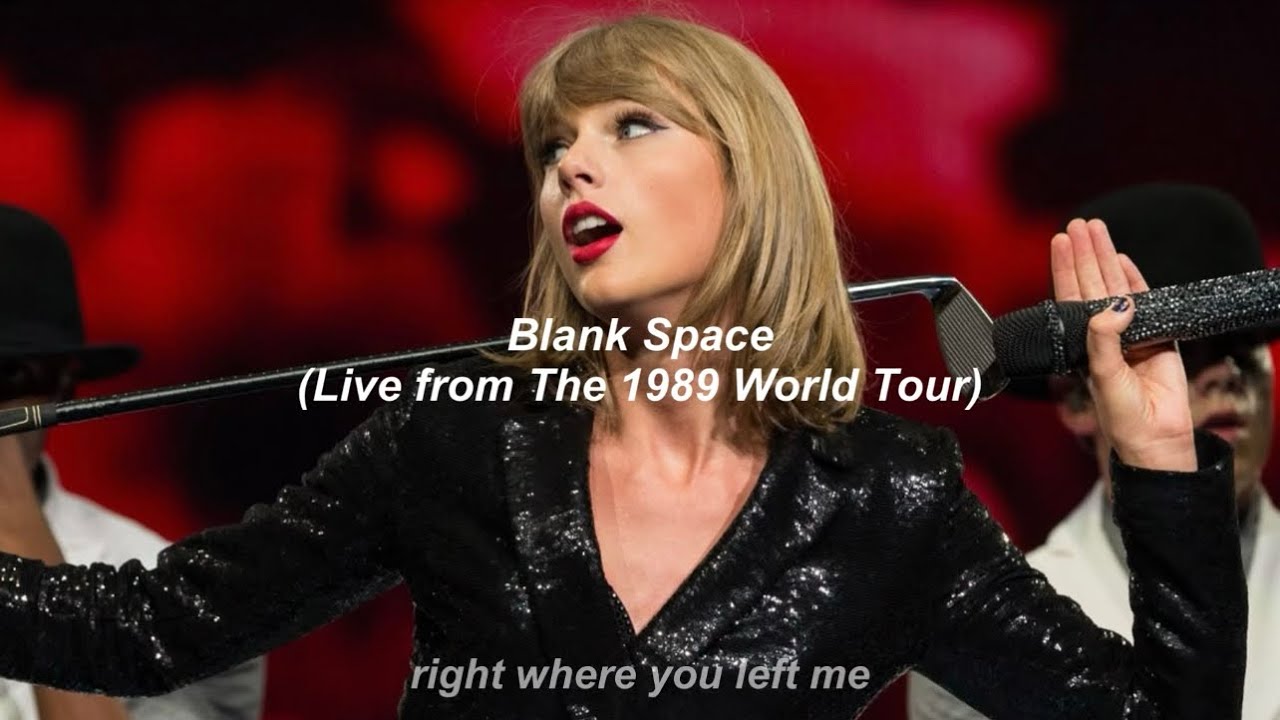 Taylor Swift - Blank Space (Live from The 1989 World Tour) // Türkçe Çeviri