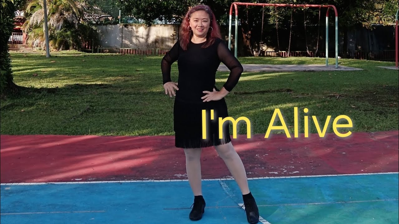 I'm Alive Line Dance /Demo&Tutorial Choreo By Bee Ling Chan (MY) July 2024 /Level Improver