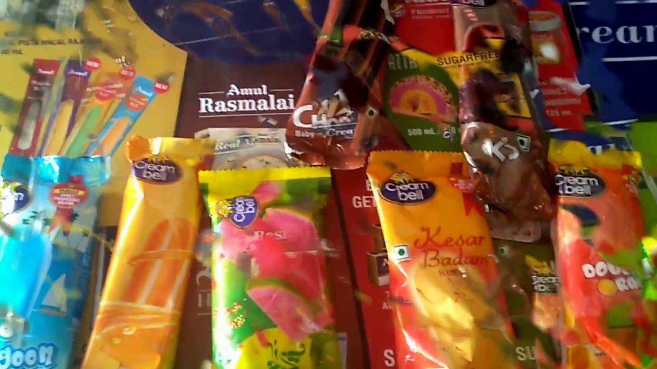 Cream Bell Ice Cream : Prices, Varieties and Packing (Hindi) (1080p HD)
