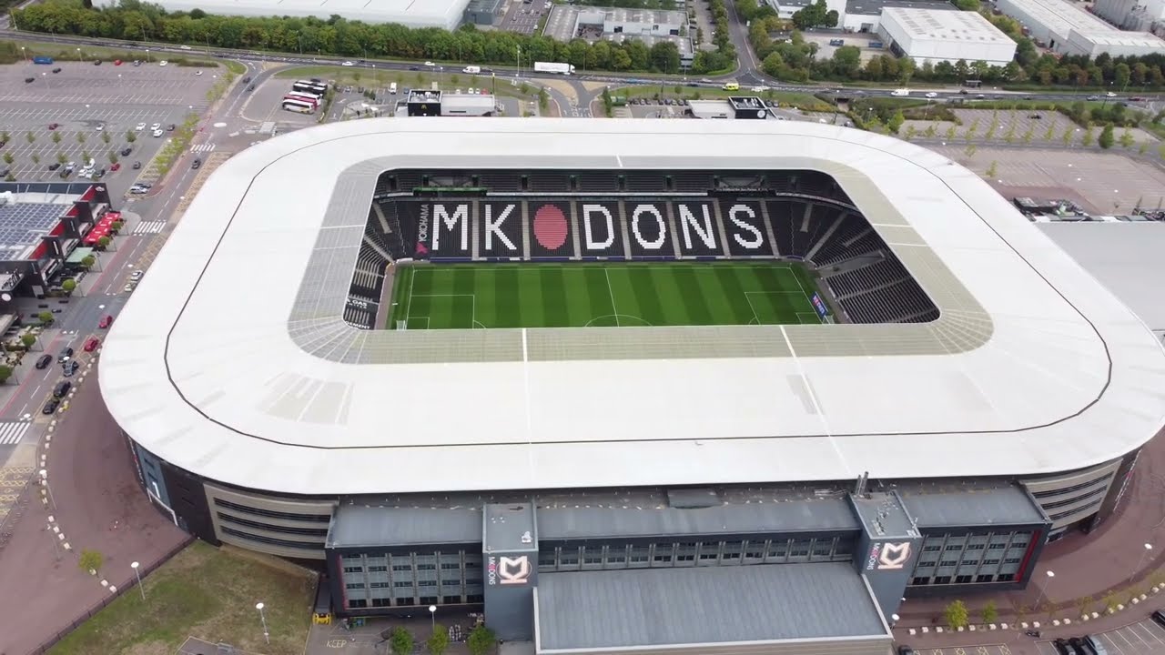 MK Dons Stadium by Drone