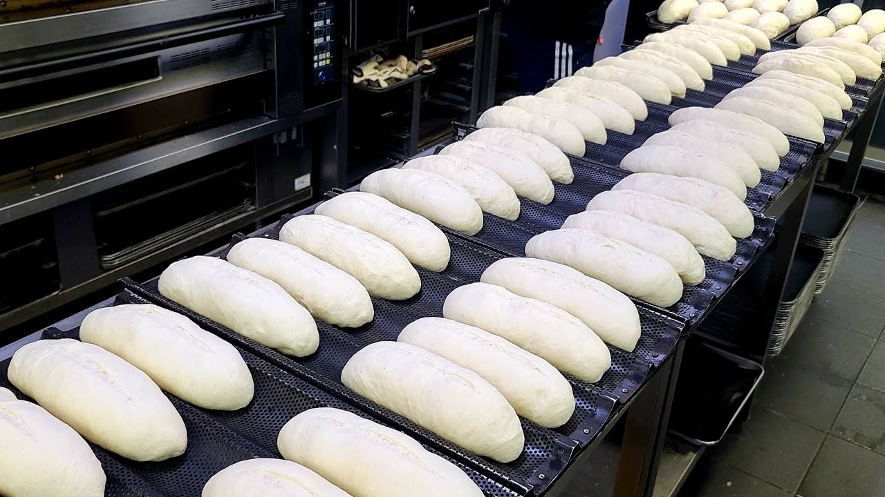 TOP 5, Korean popular bread making process 전국 유명한 빵집의 대표 빵들 모음! - Korean street food