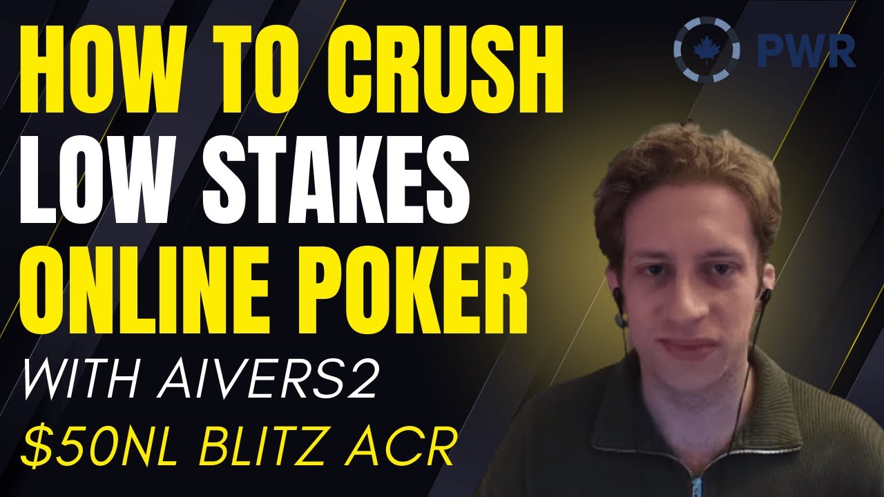 Как разгромить низкие ставки в онлайн-покере с помощью AIvers2 | $50NL Blitz ACR