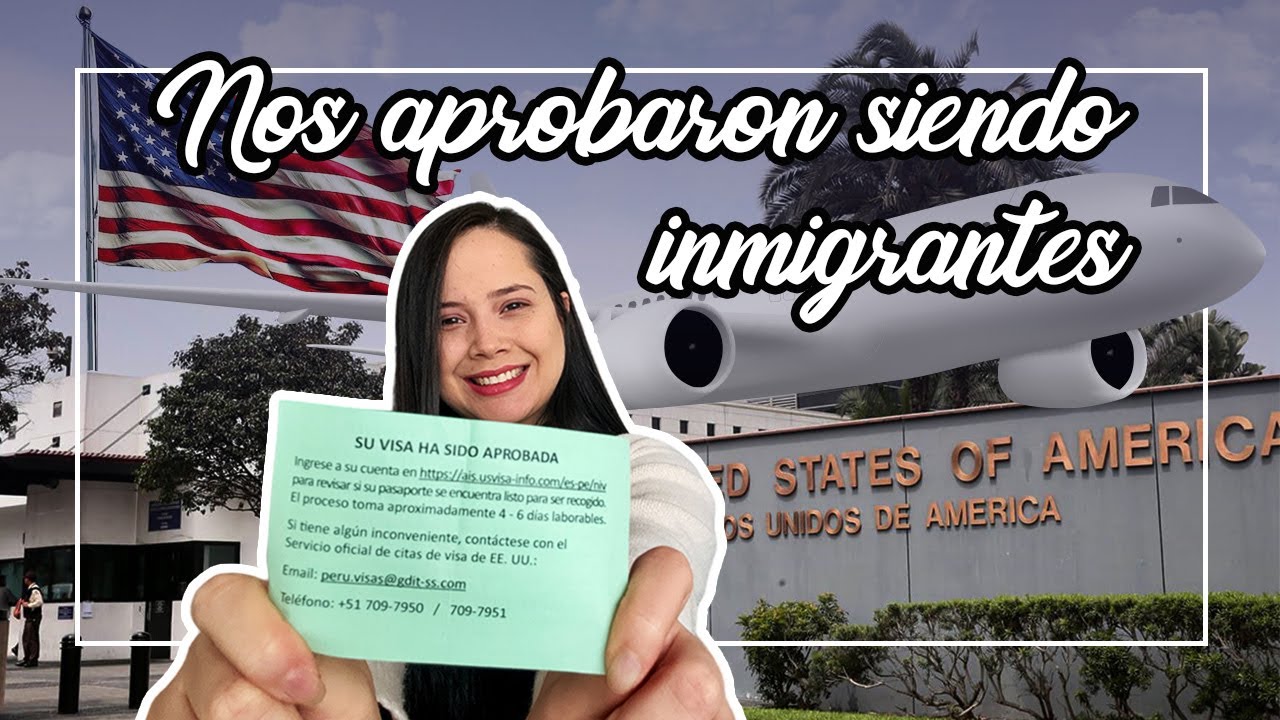 NOS aprobaron la VISA AMERICANA en PERÚ siendo VENEZOLANOS.