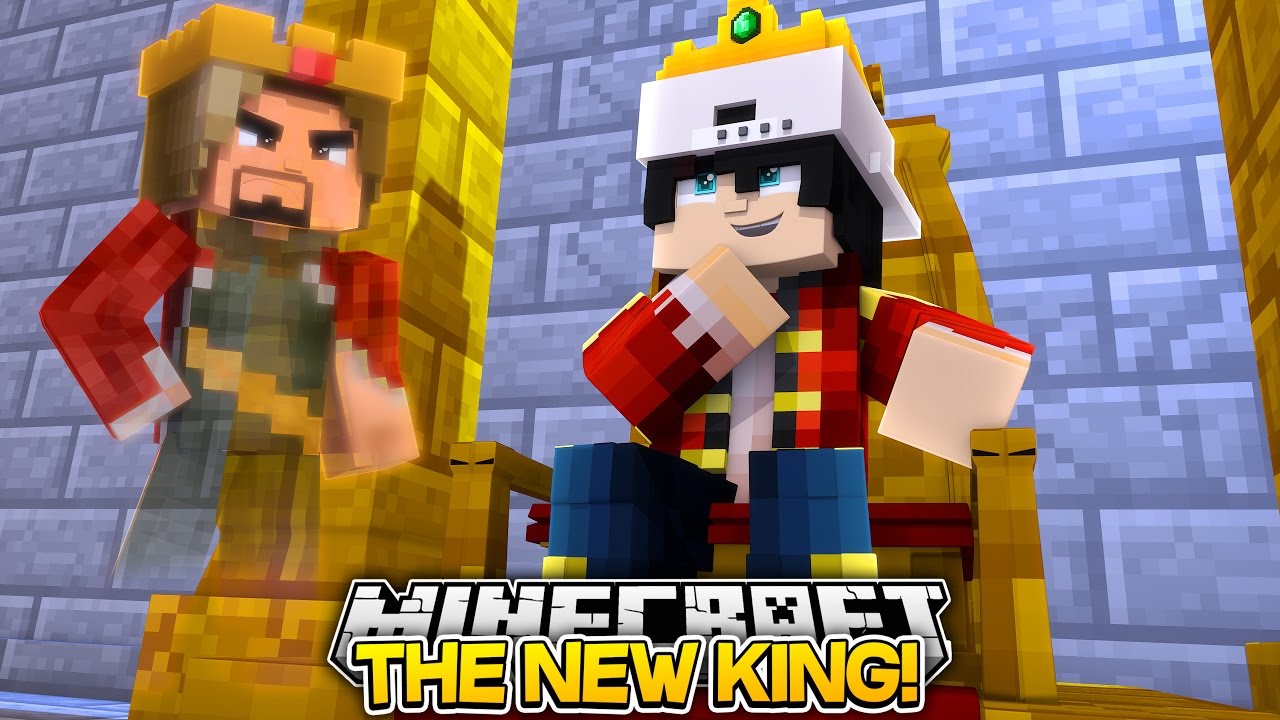 THE KING IS DEAD?!-RAVEN BECOMES KING OF THE MAGICAL KINGDOM w/Little Carly (Minecraft Roleplay)