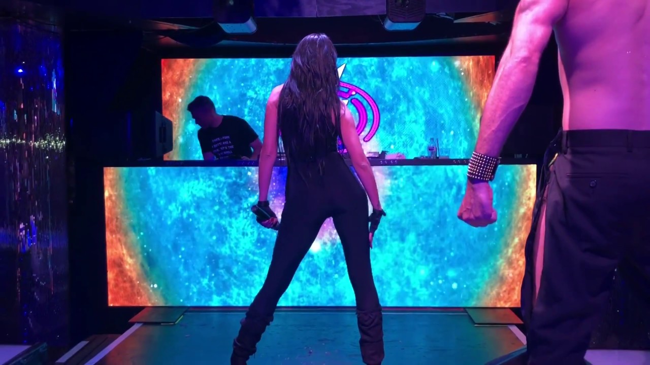 Karina Kay  Performs at Piranha Club - Las VEGAS