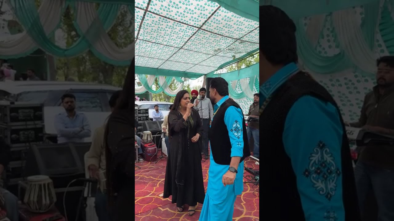 Surinder Maan karamjit Kammo live Show #punjabiliveshow #liveakhada #live_mela #pendu_mela #live 