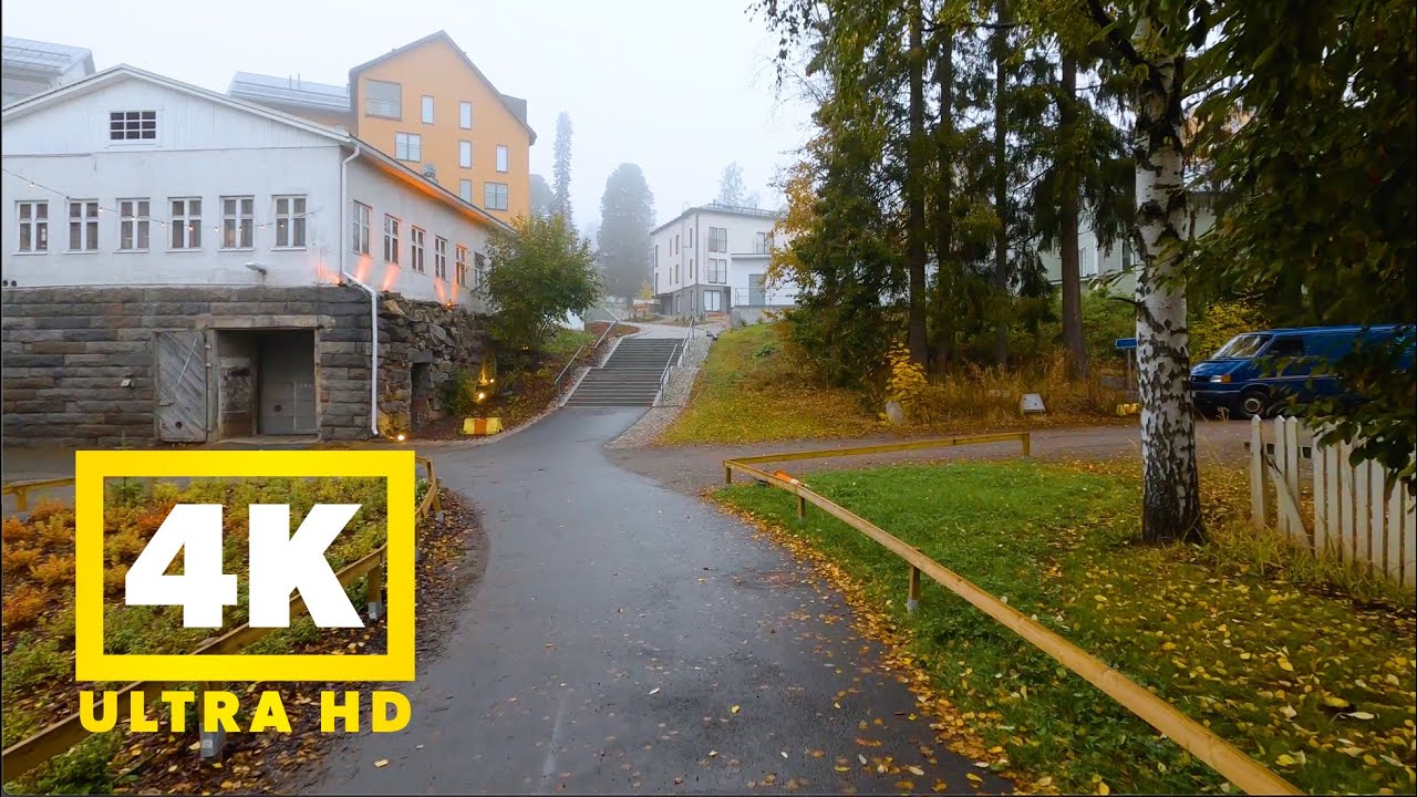 Sunday morning walk in foggy Jyväskylä – Sunnuntaiaamun kävely sumuisessa Jyväskylässä