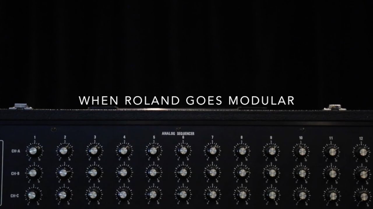 Roland SYSTEM-500 Analog Eurorack Modular Synthesizer