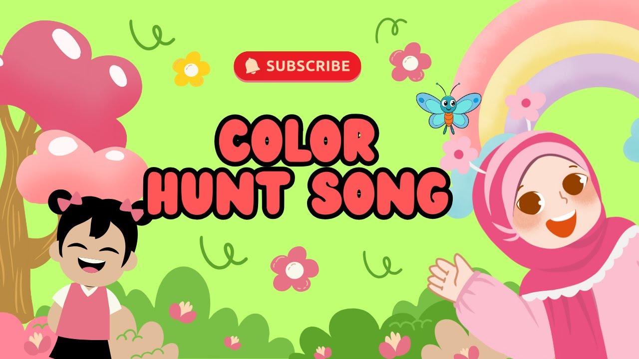 Color Hunt Song | Find the Colors Around You | Colors Song for Children | Learn Colors