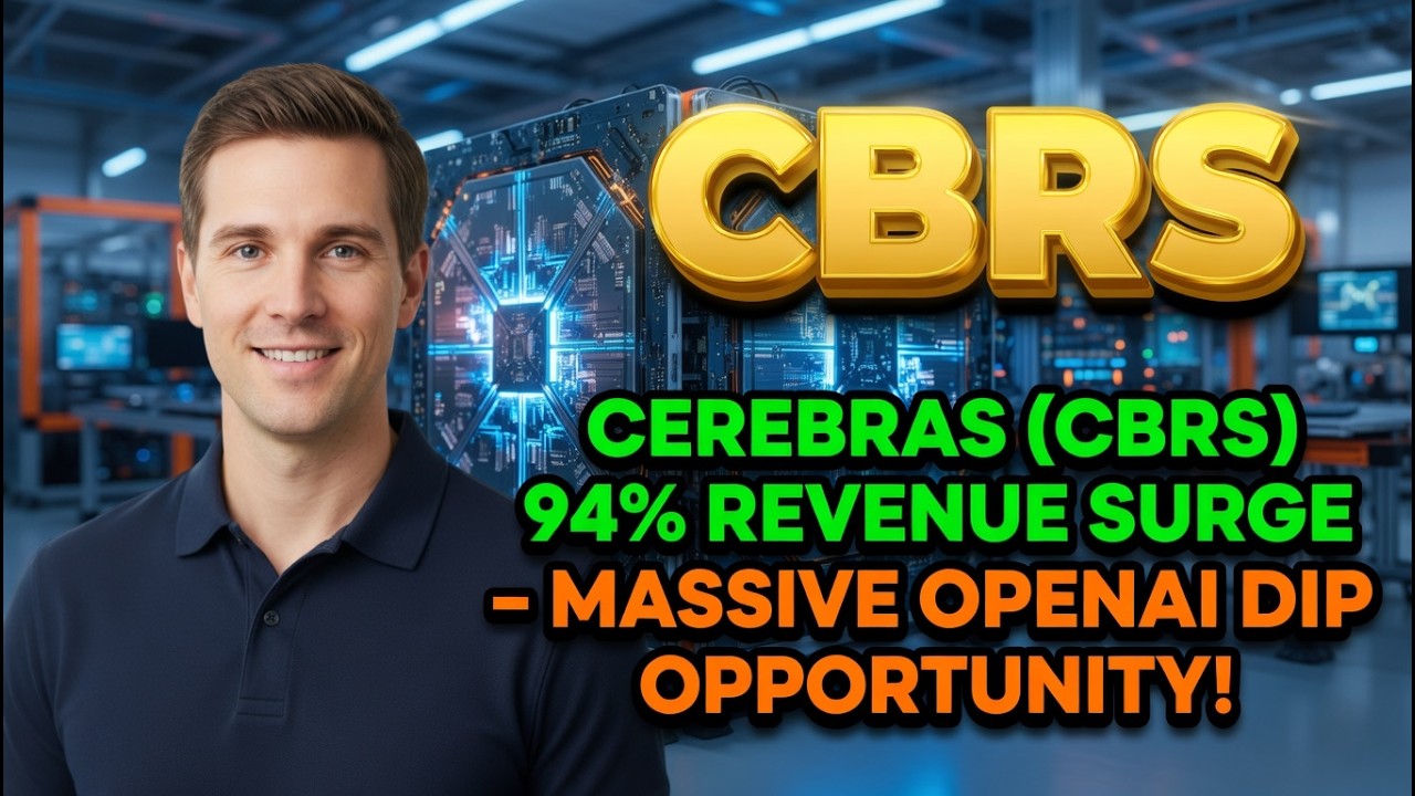 Cerebras (CBRS) 94% Revenue Surge &ndash; Massive OpenAI Dip Opportunity! CBRS Stock Analysis