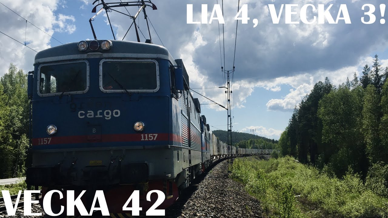 Lokförarvloggen, vecka 42. Min näst sista LIA-vecka på lokförarutbildningen!