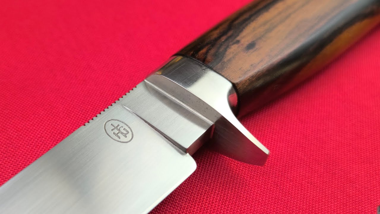 Como lixar RICASSO da FACA sem estragar as QUINAS