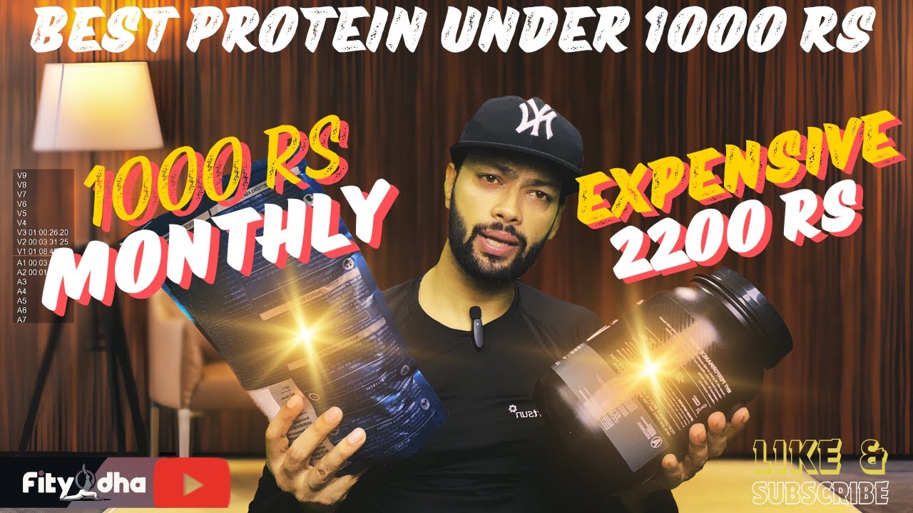 BEST Budget WHEY PROTEIN Options Under RS 1000 You Need to Know