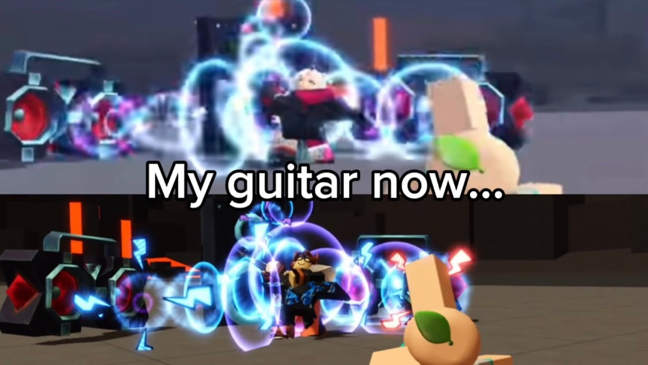 The Demon Guitar gameplay | Roblox Duel Warriors