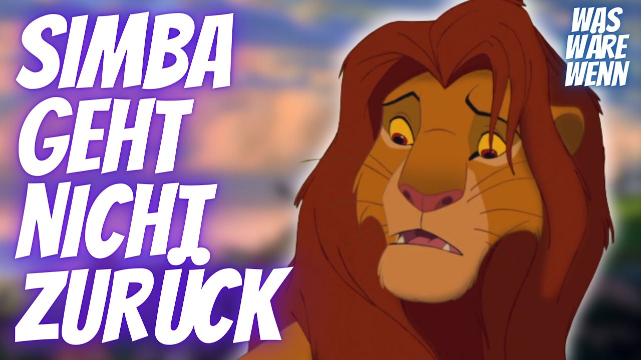 Was wäre, wenn Simba NICHT zurück geht? |DerFlozi König der Löwen